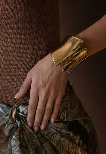 Gold Sfilato bracelet - view 2