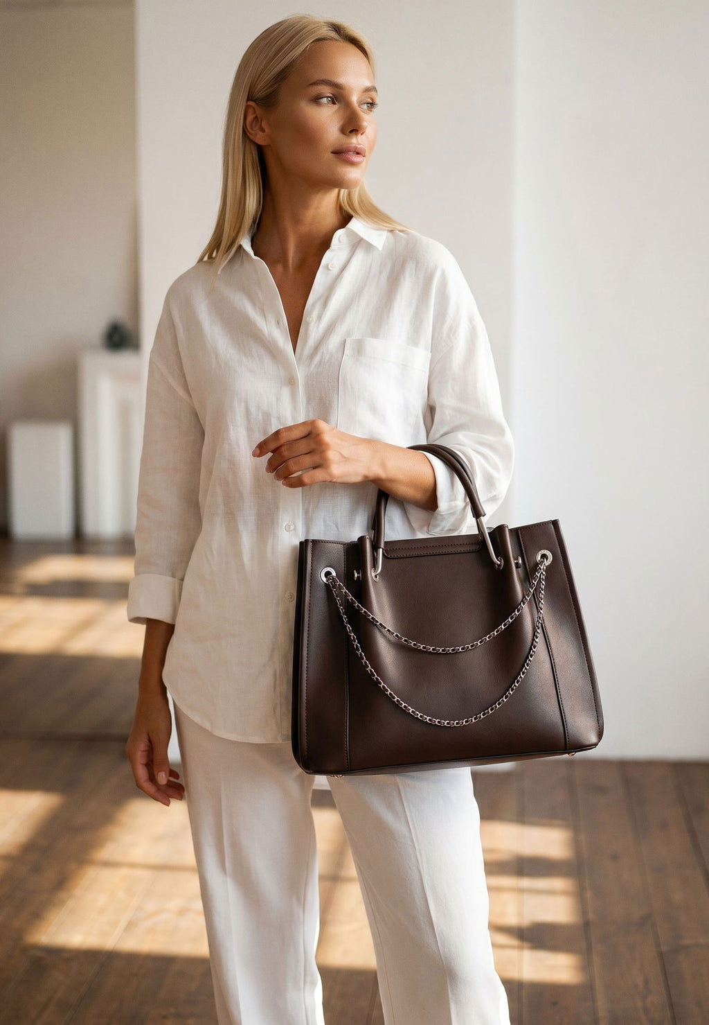 Brown Sfilato bag - view 2