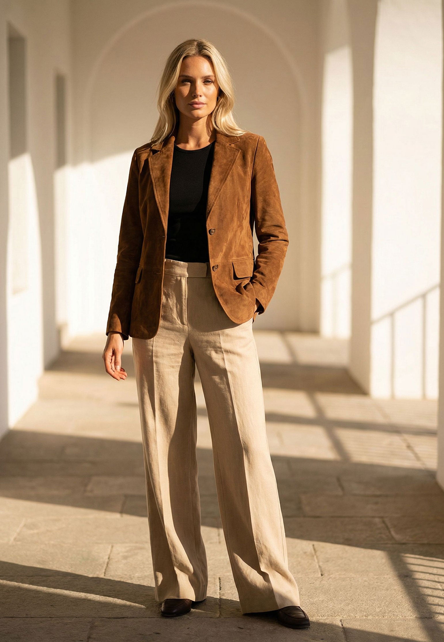 Brown Sfilato jacket - view 2