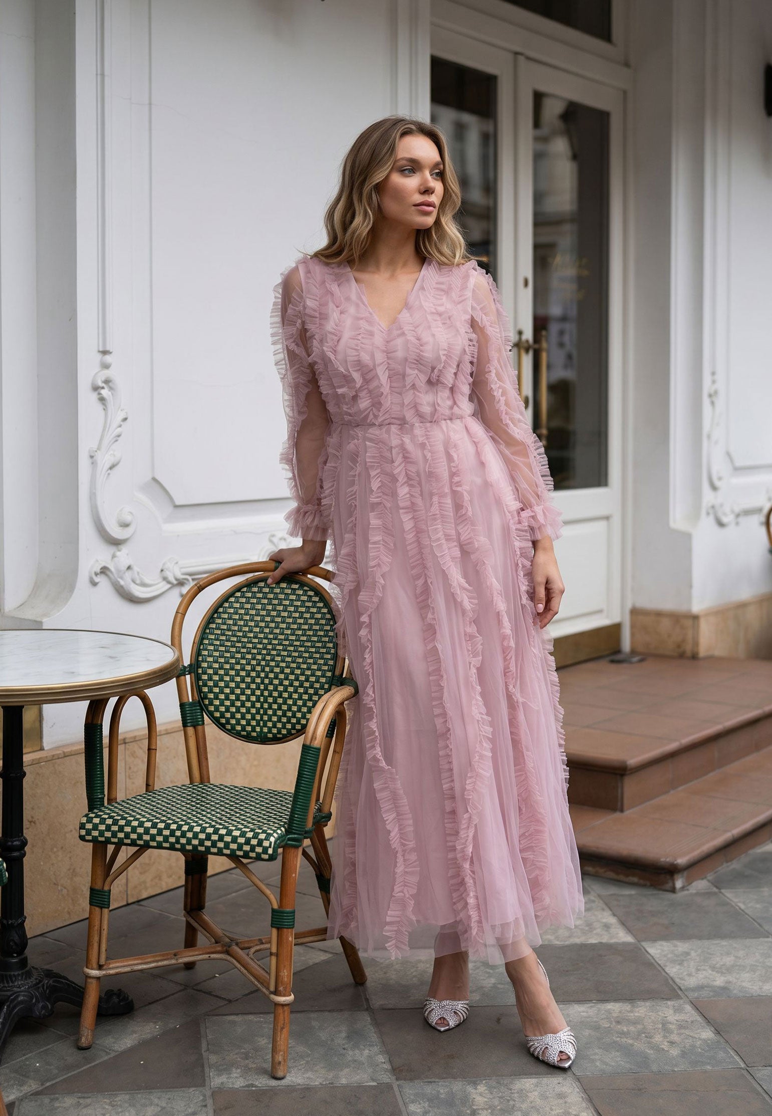 Pink Sfilato dress - view 2