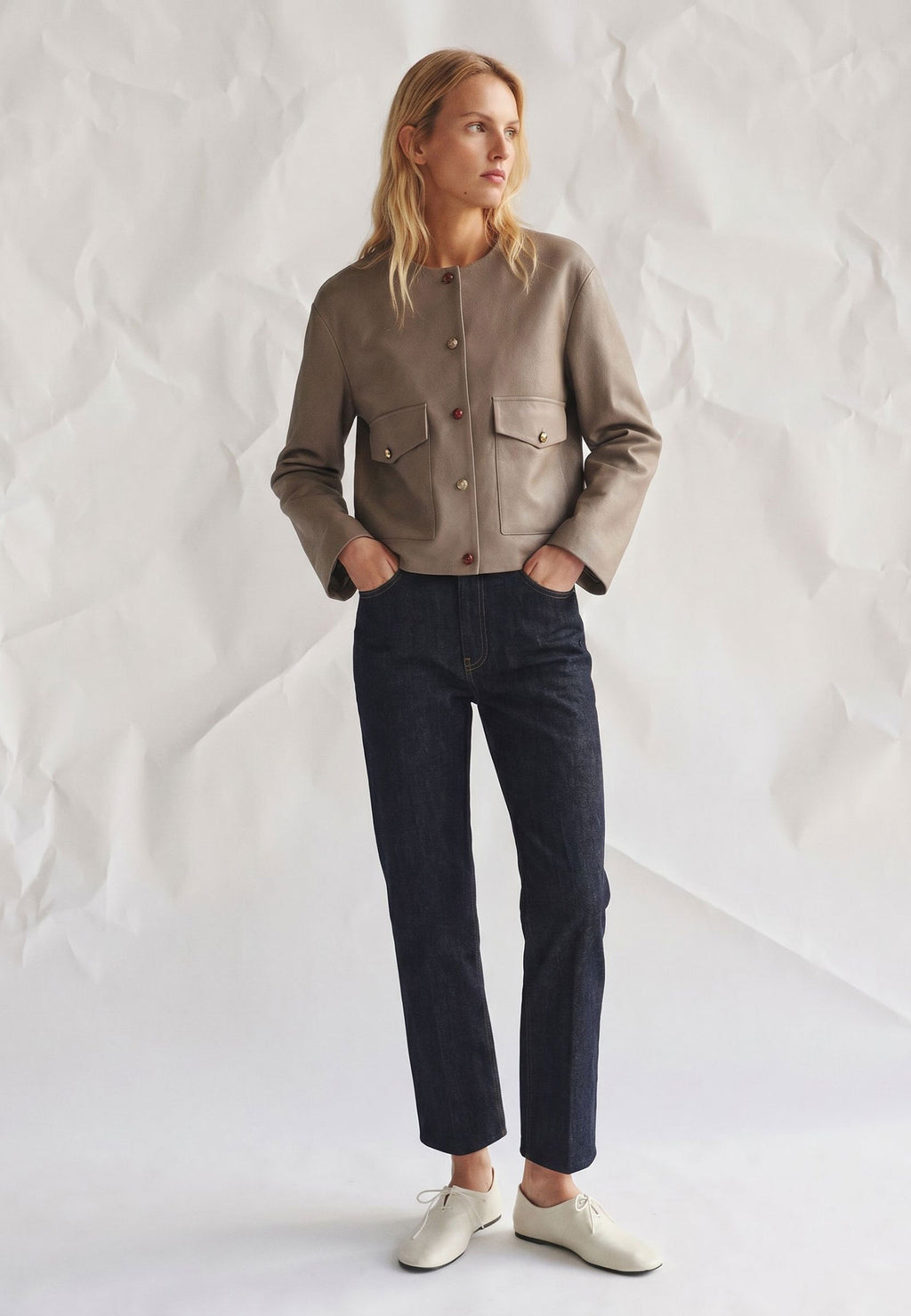Brown Sfilato jacket - view 2