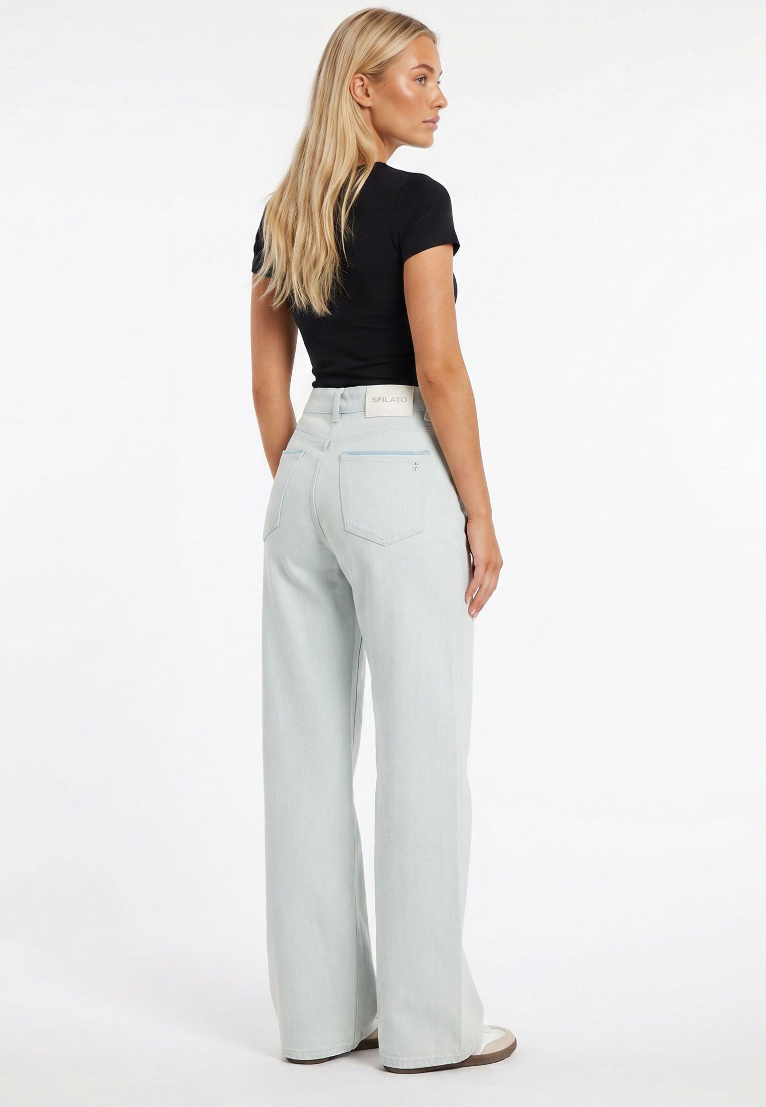 Gray Sfilato jeans - view 2