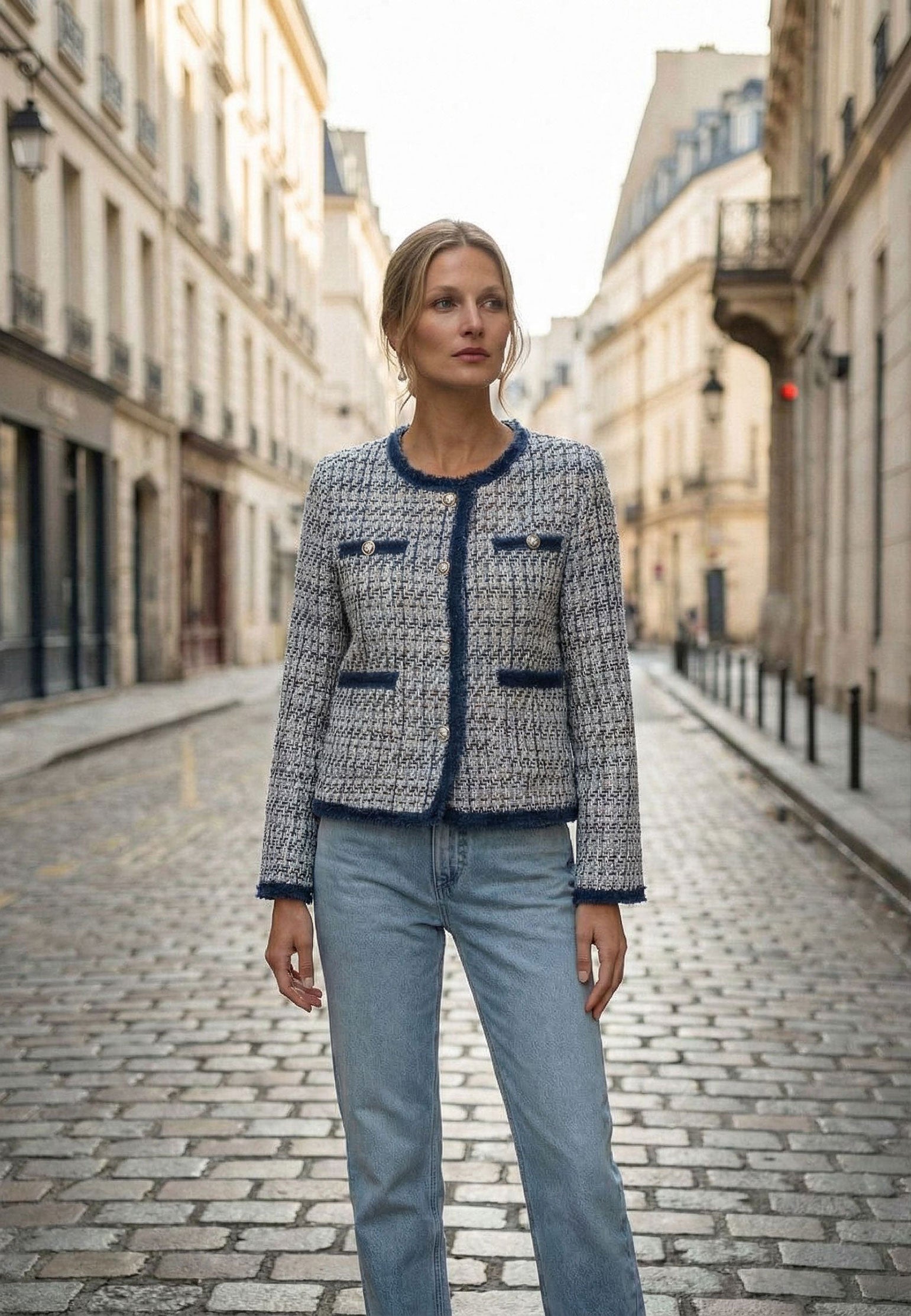 Gray Sfilato jacket - view 2