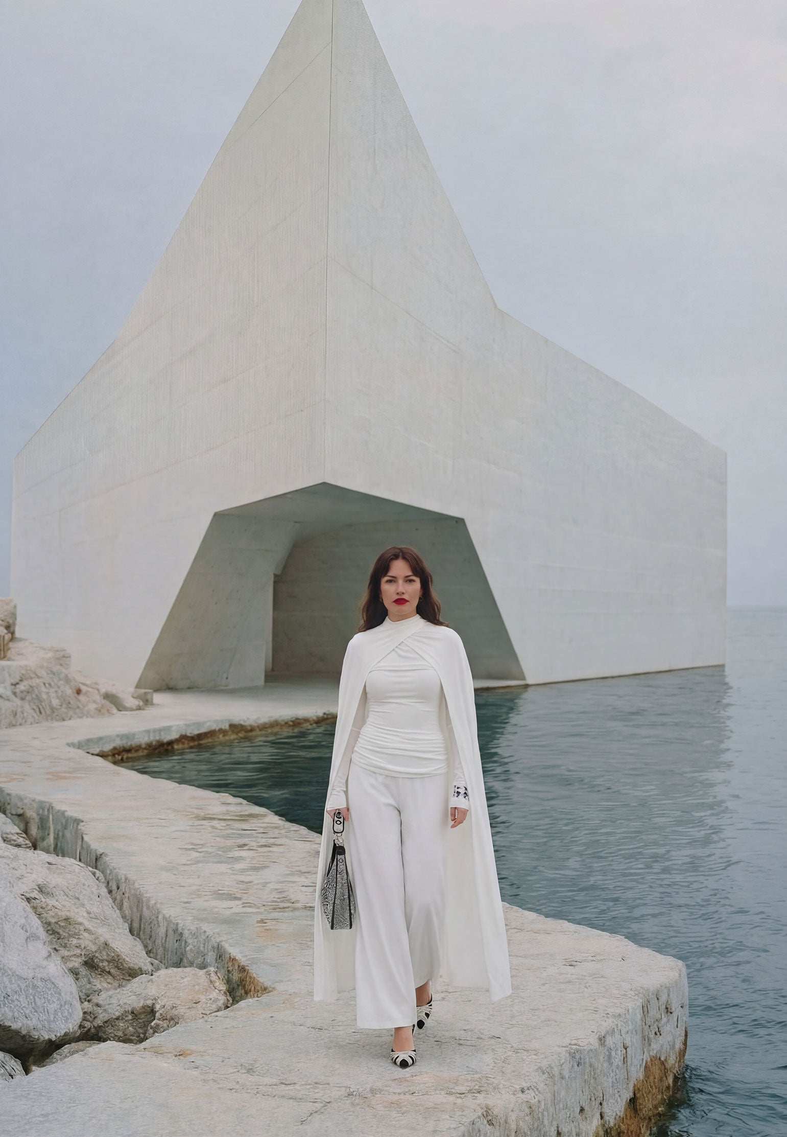 White Sfilato suit - view 2