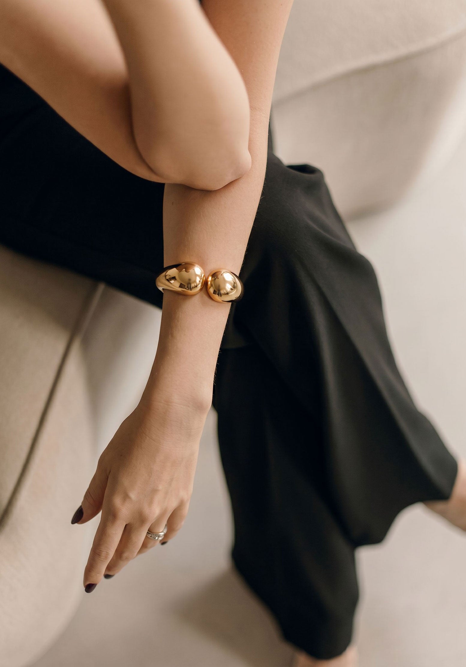 Gold Sfilato bracelet - view 2
