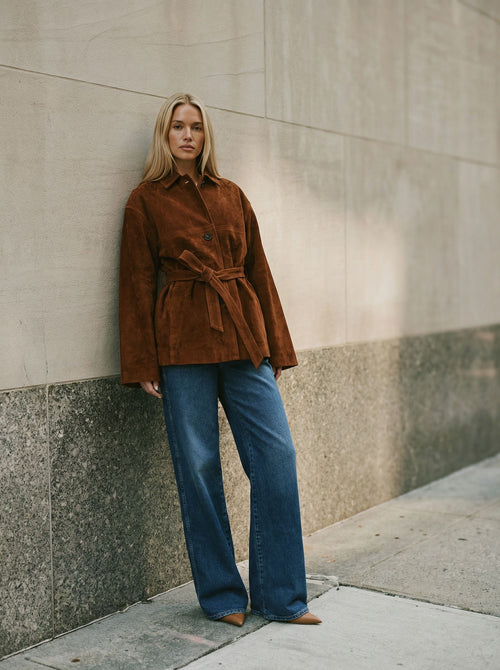 Biella Blazer — Orange