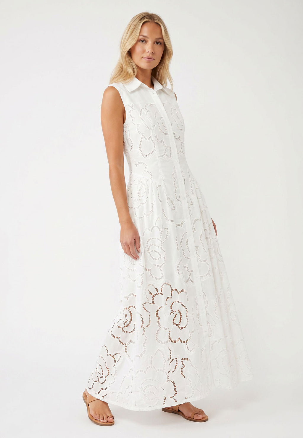 Gray Sfilato dress - view 2
