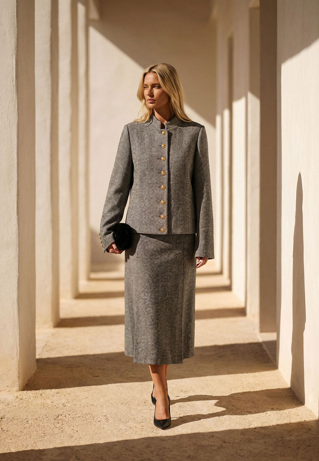 Gray Sfilato jacket - view 2