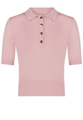 Pink Sfilato polo - view 1