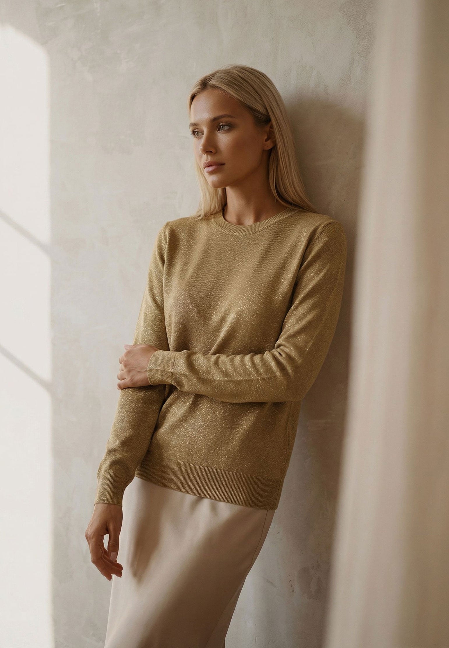 Brown Sfilato pullover - view 2