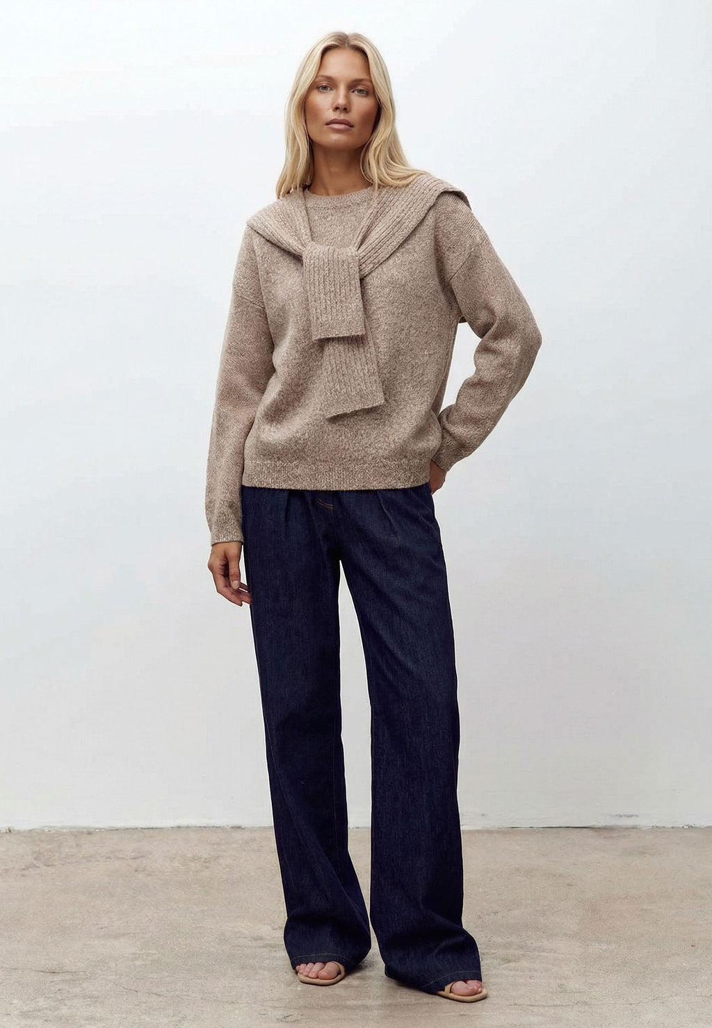 Brown Sfilato sweater - view 2