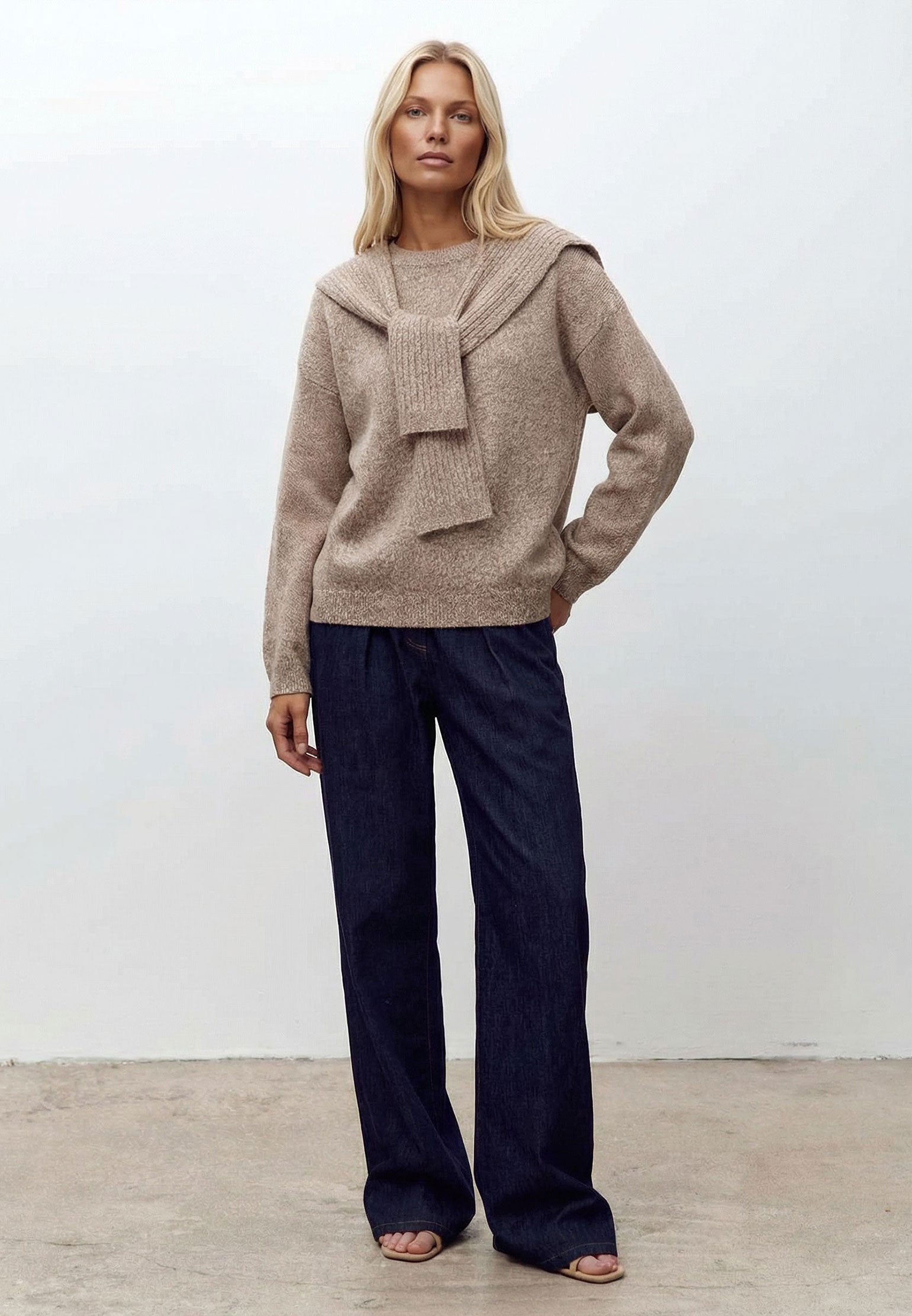 Brown Sfilato sweater - view 2