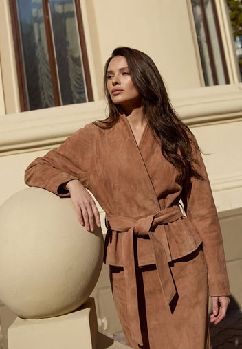 Lacedonia Jacket — Brown