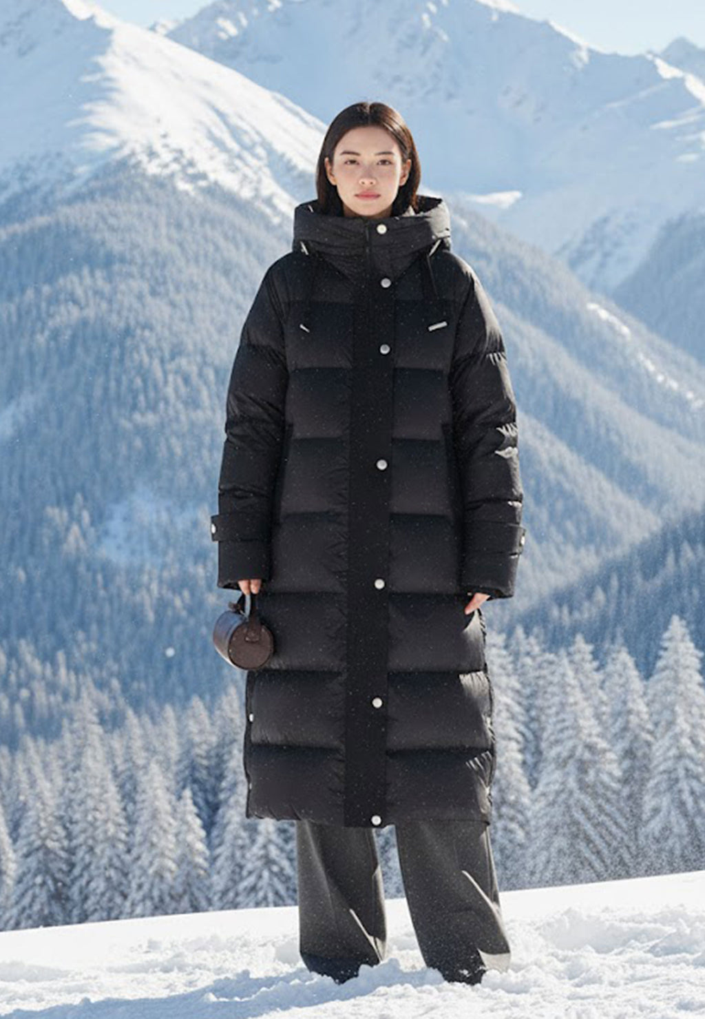 Black Sfilato puffer jacket - view 2